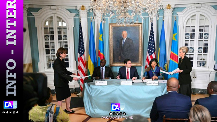 Accord de paix RDC-Rwanda: Trump salue « un nouveau chapitre d’espoir » Accord de paix RDC-Rwanda: Trump salue « un nouveau chapitre d’espoir »