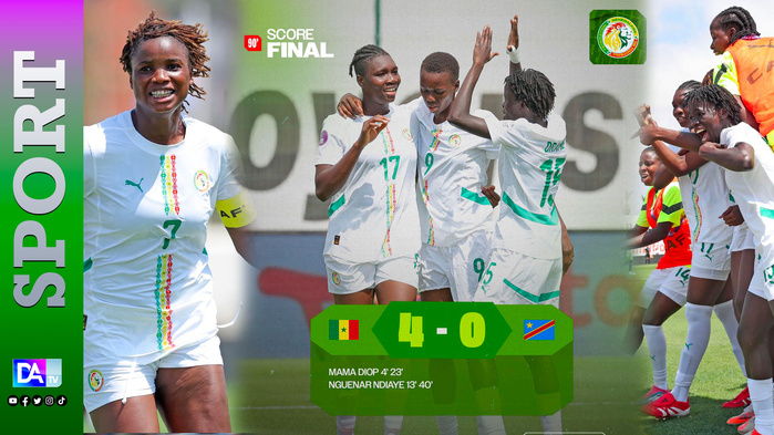Can féminine 2025 au Maroc / Victoire des lionnes face aux Congolaises sur le score de 4 buts à 0 Can féminine 2025 au Maroc / Victoire des lionnes face aux Congolaises sur le score de 4 buts à 0