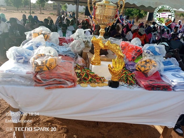 Village de Khinine- Finale tournoi de football: Papa Biram Ciss plaide pour la petite catégorie et annonce un programme de renforcement Village de Khinine- Finale tournoi de football: Papa Biram Ciss plaide pour la petite catégorie et annonce un programme de renforcement
