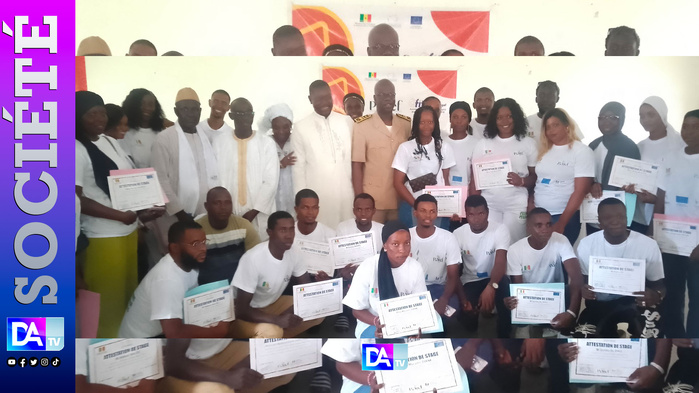 KOLDA : 33 jeunes reçoivent leurs parchemins de fin stage prêts pour le marché de l’emploi… KOLDA : 33 jeunes reçoivent leurs parchemins de fin stage prêts pour le marché de l’emploi…