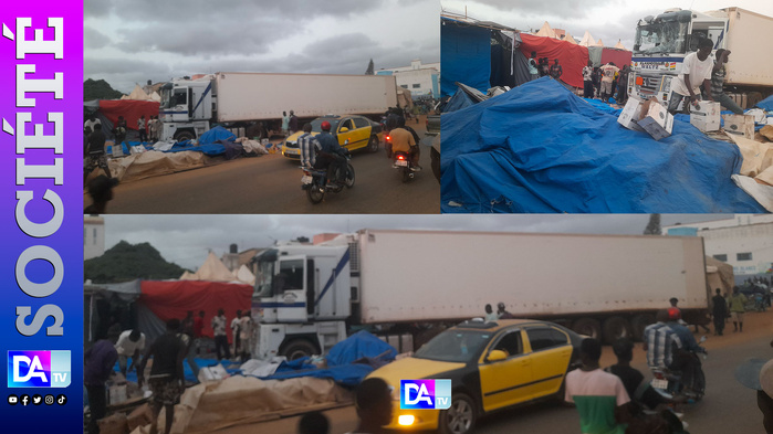 Foire de Thiès : Un camion fonce dans la foule et tue un vendeur Foire de Thiès : Un camion fonce dans la foule et tue un vendeur