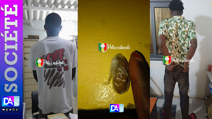 Grand-Dakar – Deux individus interpellés pour détention de drogue dure et de haschich Grand-Dakar – Deux individus interpellés pour détention de drogue dure et de haschich