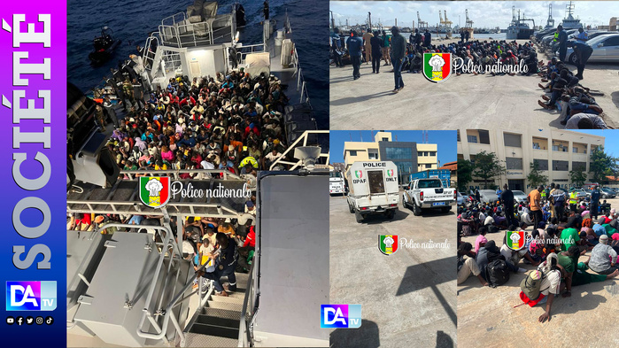 244 migrants interceptés en mer au large de Saint-Louis : une tentative de traversée vers l’Espagne avortée 244 migrants interceptés en mer au large de Saint-Louis : une tentative de traversée vers l’Espagne avortée