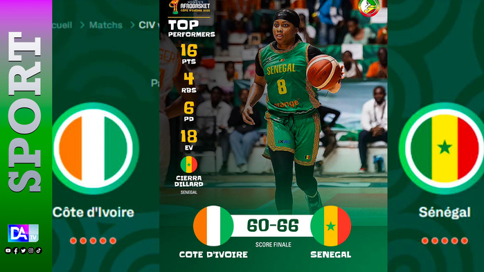AFROBASKET 2025 – Les Lionnes du Sénégal renversent la Côte d’Ivoire et filent en demi-finale AFROBASKET 2025 – Les Lionnes du Sénégal renversent la Côte d’Ivoire et filent en demi-finale