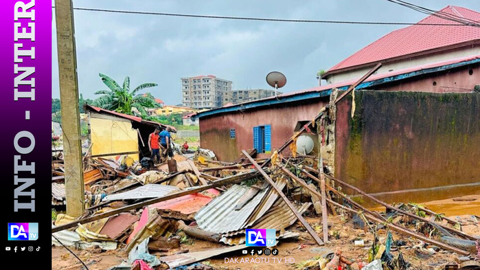 Inondations en Guinée: un nouveau bilan fait état de 15 morts à Conakry Inondations en Guinée: un nouveau bilan fait état de 15 morts à Conakry
