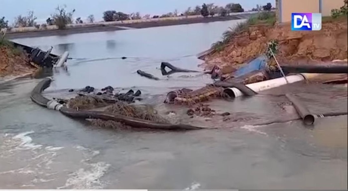 CRISE HYDRIQUE À MBACKÉ- L’une des désagréables conséquences du débordement du bassin de Pofdy CRISE HYDRIQUE À MBACKÉ- L’une des désagréables conséquences du débordement du bassin de Pofdy