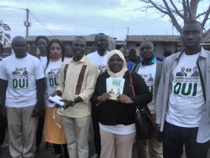 Les jeunes « apéristes » de Grand -Yoff mouillent le maillot pour la victoire du OUI au référendum du 20 mars 2016 Les jeunes « apéristes » de Grand -Yoff mouillent le maillot pour la victoire du OUI au référendum du 20 mars 2016