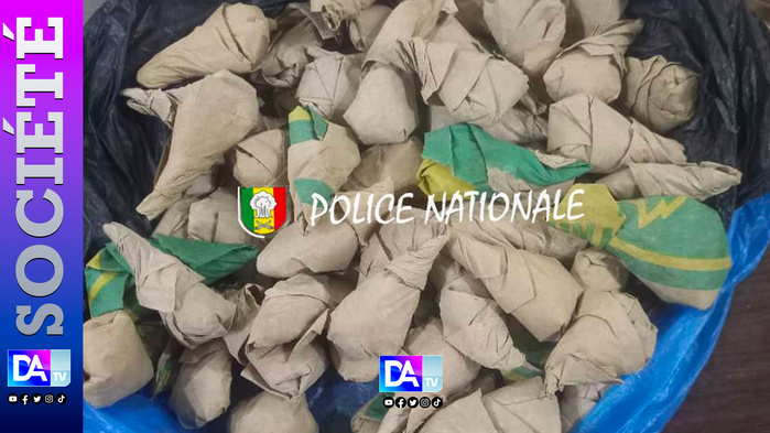 Kolda : un trafiquant interpellé avec 60 cornets de chanvre indien