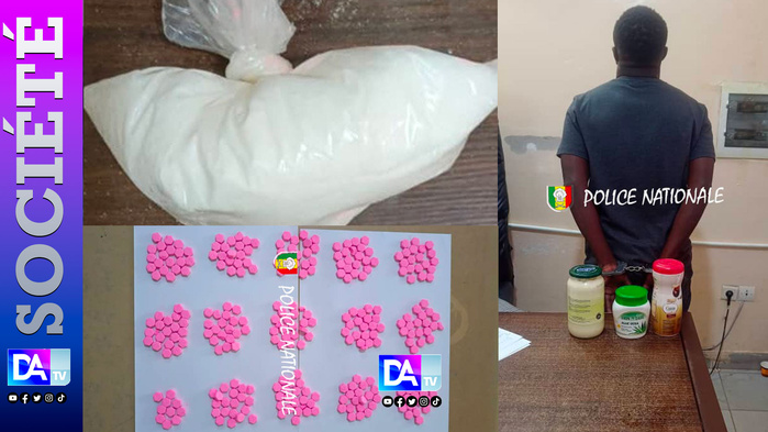 Fatick : saisie de 390 pilules d’amphétamines et crystal meth, un individu arrêté