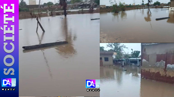 Inondations à Gandiaye -176 mm de pluies : plusieurs quartiers sous les eaux