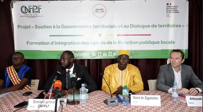 Ziguinchor : Lancement officiel de la formation d’intégration des agents des collectivités territoriales dans la Fonction publique locale