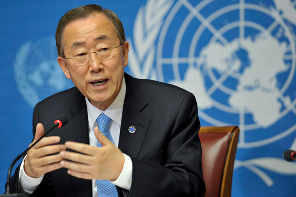 Ban Ki-moon secrétaire général de l'ONU : " Il est important pour la Mauritanie de faire avancer la situation au Sahara occidental "