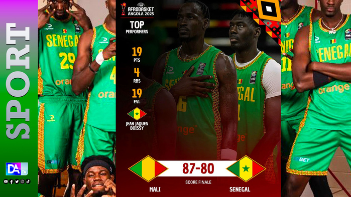 1/2 finale AfroBasket 2025 : Le Mali prend sa revanche et domine le Sénégal (88-80) 1/2 finale AfroBasket 2025 : Le Mali prend sa revanche et domine le Sénégal (88-80)