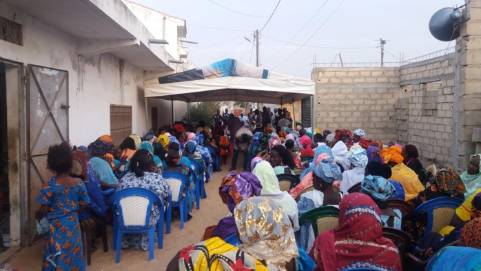 Pape Maël Diop rencontre 16 mouvements de femmes de Yeumbeul