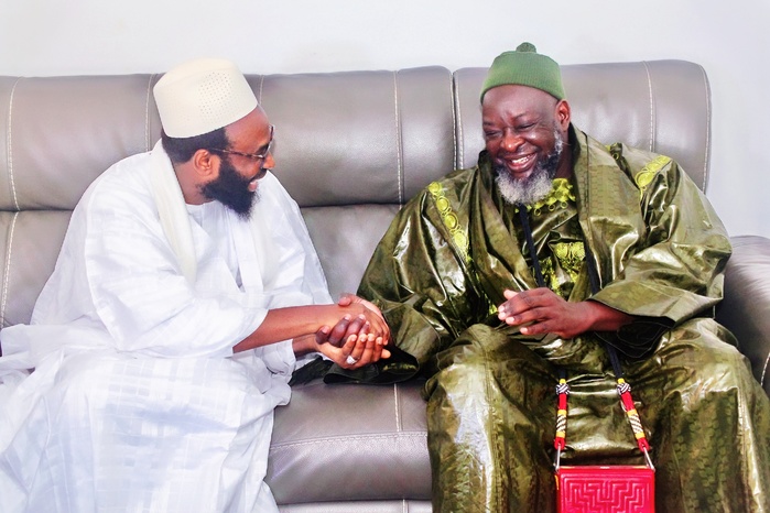 Veille de Maouloud : Serigne Cheikh Abdou Mbacké de Darou Mouhty et Thierno Malick Ba ibn Thierno Djibril Ousmane Ba prêchent le vivre-ensemble et la cohésion sociale