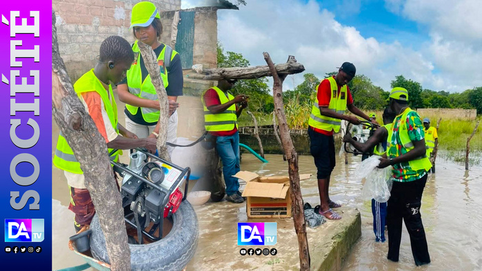 Lutte contre les inondations à Kolda : Le mouvement Kolda debout au chevet des populations… Lutte contre les inondations à Kolda : Le mouvement Kolda debout au chevet des populations…