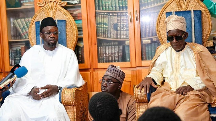 Ousmane Sonko à Medina Baye : « D’ici 3 ans nous allons redresser ce pays et le mettre sur la voie du développement! » Ousmane Sonko à Medina Baye : « D’ici 3 ans nous allons redresser ce pays et le mettre sur la voie du développement! »