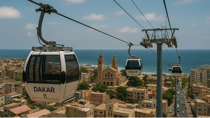 Un téléphérique Dakar-Gorée, bientôt une réalité Un téléphérique Dakar-Gorée, bientôt une réalité
