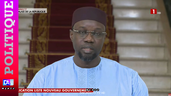 Remaniement gouvernemental : le Premier ministre Ousmane Sonko justifie sa décision
