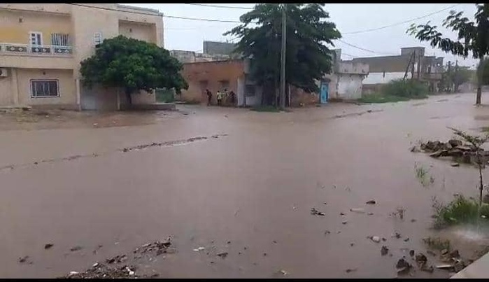 Fortes pluies à Kaolack: Plusieurs quartiers sous les eaux...