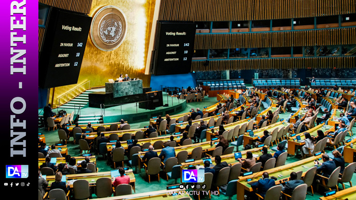 L'Assemblée générale de l'ONU soutient un futur Etat palestinien, mais sans le Hamas L'Assemblée générale de l'ONU soutient un futur Etat palestinien, mais sans le Hamas
