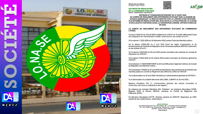 Affaire Lonase Afitech : l'ARCOP renvoie les deux parties devant le juge Affaire Lonase Afitech : l'ARCOP renvoie les deux parties devant le juge