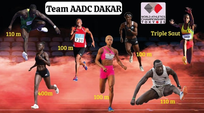 Tokyo 2025 : Sept (7) athlètes du Centre Africain de l'Athlétisme prêts à briller aux Championnats du Monde d'Athlétisme Tokyo 2025 : Sept (7) athlètes du Centre Africain de l'Athlétisme prêts à briller aux Championnats du Monde d'Athlétisme