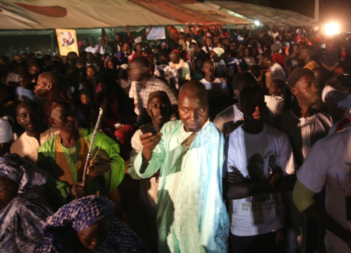 Les images du meeting de Macky Sall à M'backé Les images du meeting de Macky Sall à M'backé