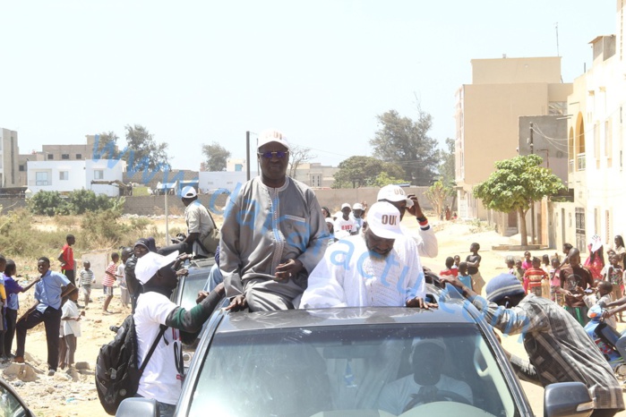Les images de la caravane de l'APR Mbao à Keur M'baye Fall