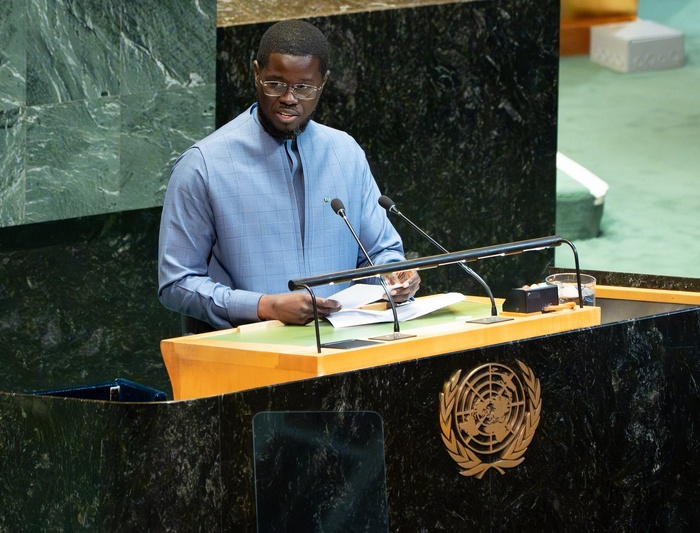 Reconnaissance de l’État Palestinien : le discours de Bassirou Diomaye Faye…