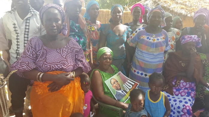 DIARRERRE : La mairesse Thérèse Faye Diouf à fond dans la campagne pour un OUI massif