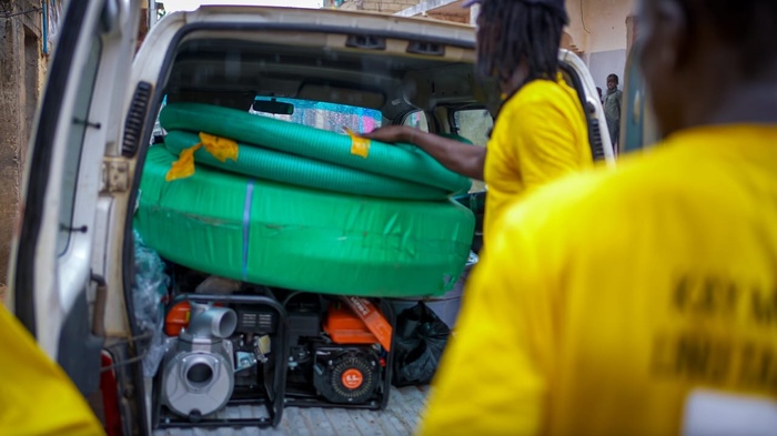 Inondations à Tivaouane Peulh et Keur Massar: L’association caritative DOMOU SENEGAL en action de solidarité