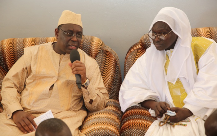 Visites de Macky Sall à Kanène, Léona Niassène et Touba N'dorong (Images) Visites de Macky Sall à Kanène, Léona Niassène et Touba N'dorong (Images)