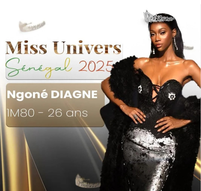 Miss Univers 2025 : Ndèye Ngoné Diagne portera les couleurs du Sénégal
