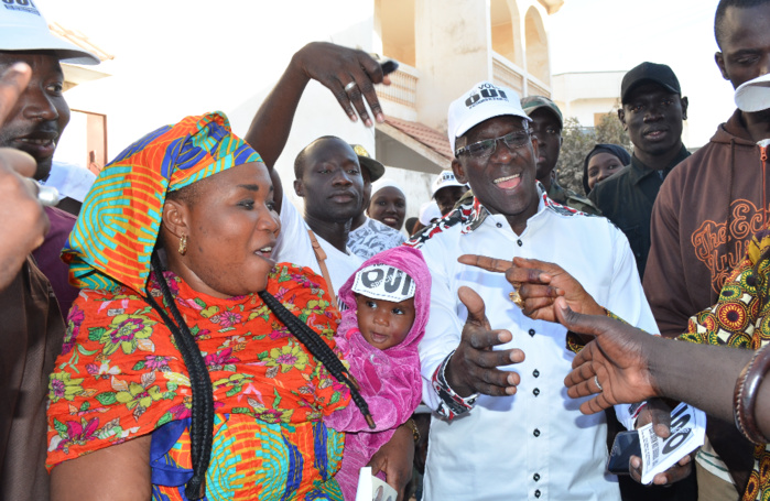 Abdoulaye Diouf Sarr, en phase avec les Yoffois pour le triomphe du OUI Abdoulaye Diouf Sarr, en phase avec les Yoffois pour le triomphe du OUI