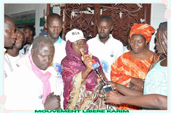Images de la caravane du MLK dans la commune de Louga Images de la caravane du MLK dans la commune de Louga
