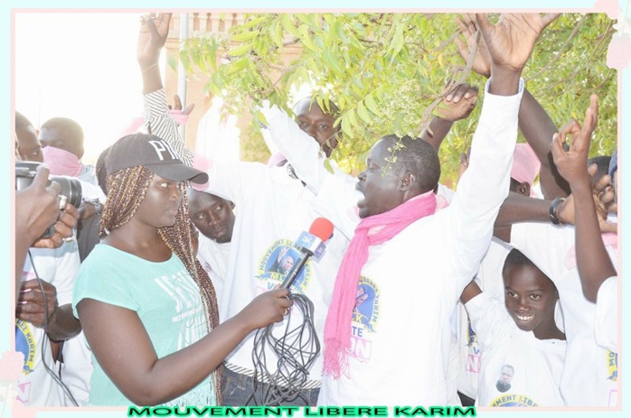 Images de la caravane du MLK dans la commune de Louga Images de la caravane du MLK dans la commune de Louga