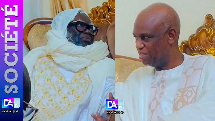TOUBA – Mansour Faye reçu par Serigne Mountakha: « Je vous recommande davantage de longanimité et sachez que je prie constamment pour vous » TOUBA – Mansour Faye reçu par Serigne Mountakha: « Je vous recommande davantage de longanimité et sachez que je prie constamment pour vous »