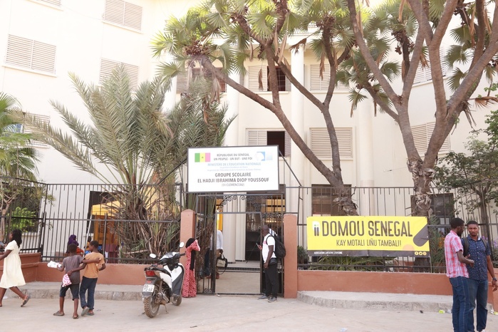 Domou Sénégal inaugure la réhabilitation complète de l’école primaire El Hadji Ibrahima Diop Youssouf (ex-Clémenceau) Domou Sénégal inaugure la réhabilitation complète de l’école primaire El Hadji Ibrahima Diop Youssouf (ex-Clémenceau)