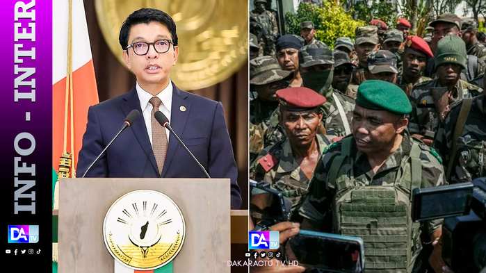 Madagascar: une unité mutinée choisit le nouveau chef d'état-major, le président dénonce "une tentative de prise de pouvoir" Madagascar: une unité mutinée choisit le nouveau chef d'état-major, le président dénonce "une tentative de prise de pouvoir"