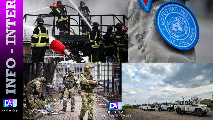 Un convoi d'aide humanitaire de l'ONU frappé par la Russie dans le sud de l'Ukraine, sans blessés (gouverneur ukrainien) Un convoi d'aide humanitaire de l'ONU frappé par la Russie dans le sud de l'Ukraine, sans blessés (gouverneur ukrainien)