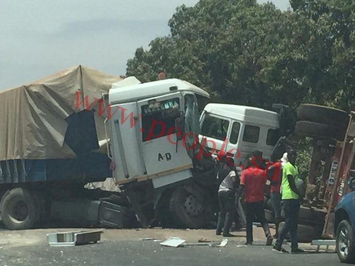 Grave accident sur la route de M'bour à hauteur de Diass