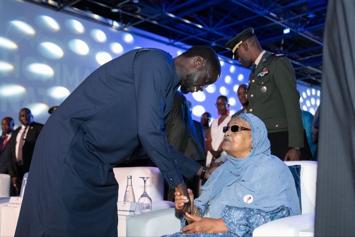 Cérémonie d’hommage à Amadou Makhtar Mbow : " Le nom d’Amadou Makhtar Mbow est élevé au rang des Immortels" ( PR Bassirou Diomaye Faye) Cérémonie d’hommage à Amadou Makhtar Mbow : " Le nom d’Amadou Makhtar Mbow est élevé au rang des Immortels" ( PR Bassirou Diomaye Faye)