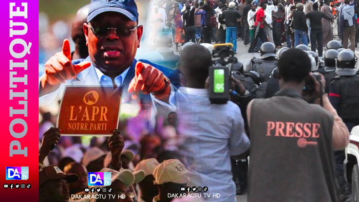 Libertés bâillonnées, micros muselés : l’APR charge le régime et parle de dérive dictatoriale ! Libertés bâillonnées, micros muselés : l’APR charge le régime et parle de dérive dictatoriale !