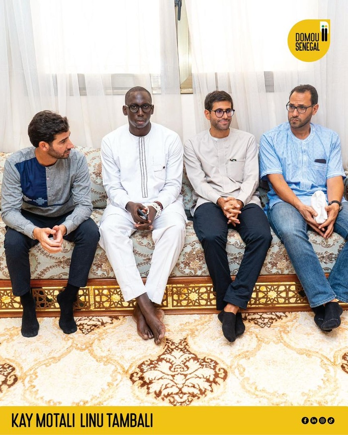 Une visite de fraternité et de bénédictions pour Domou Sénégal à Tivaouane