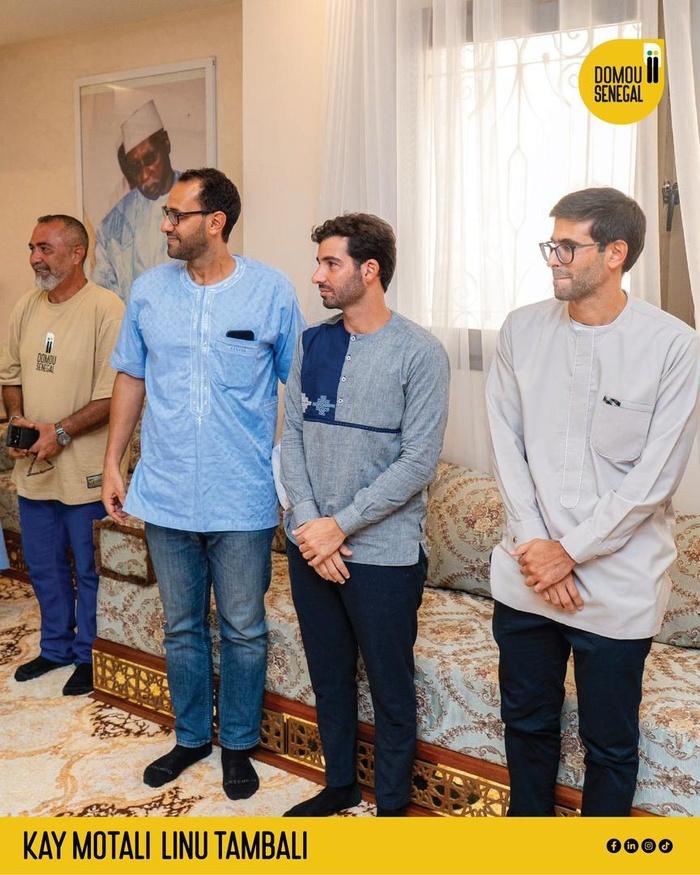 Une visite de fraternité et de bénédictions pour Domou Sénégal à Tivaouane Une visite de fraternité et de bénédictions pour Domou Sénégal à Tivaouane