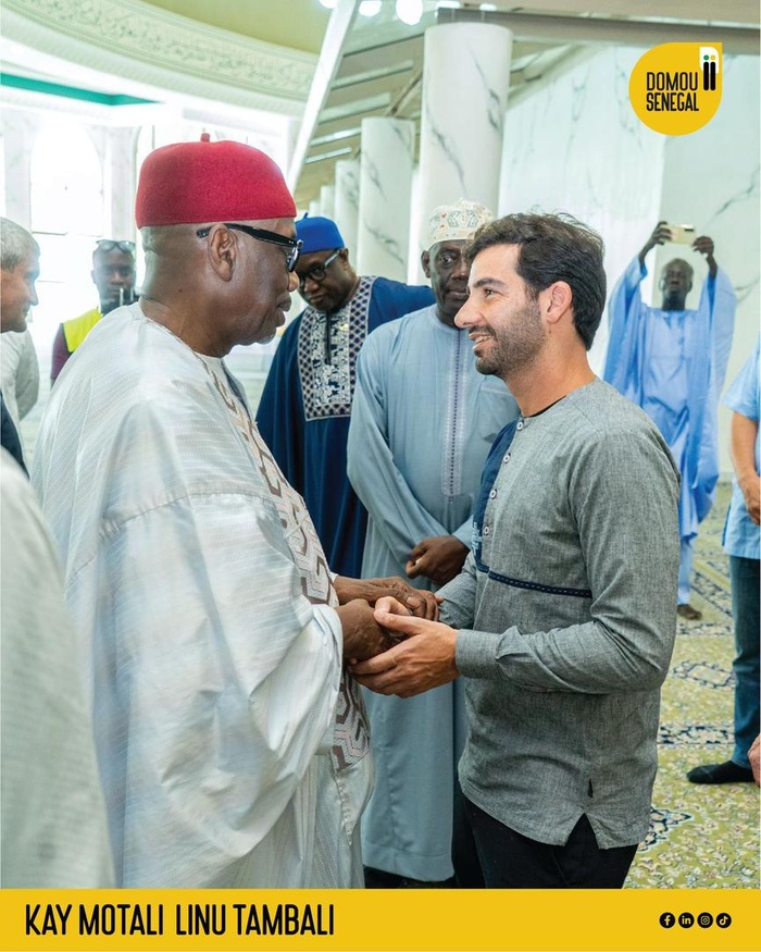 Une visite de fraternité et de bénédictions pour Domou Sénégal à Tivaouane Une visite de fraternité et de bénédictions pour Domou Sénégal à Tivaouane