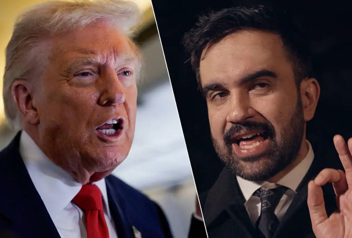 Trump menace de limiter le financement de New York si Zohran Mamdani devient maire