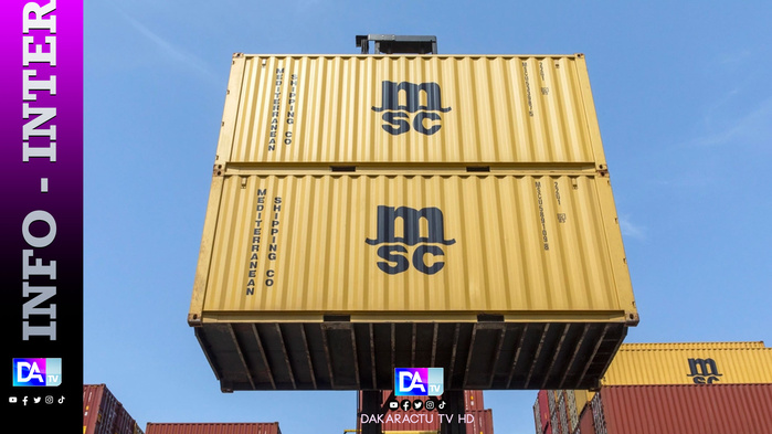 L'armateur MSC annonce suspendre "jusqu'à nouvel ordre" ses transports de marchandises vers le Mali