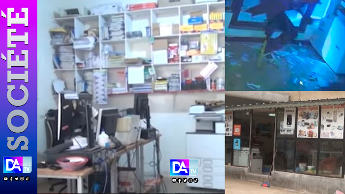 Université Iba Der Thiam de Thiès : Une bande armée dévalise un multiservice et emporte une importante somme d'argent Université Iba Der Thiam de Thiès : Une bande armée dévalise un multiservice et emporte une importante somme d'argent